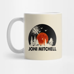 Mitchell Name Record Music Forest Gift Mug